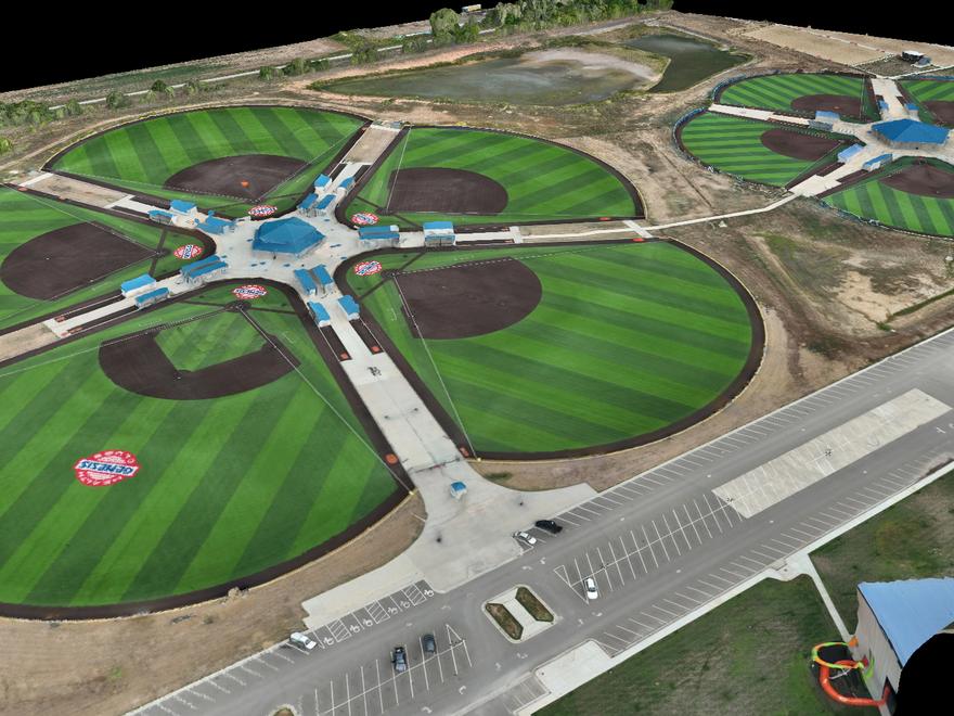 Map of the Goddard sports complex